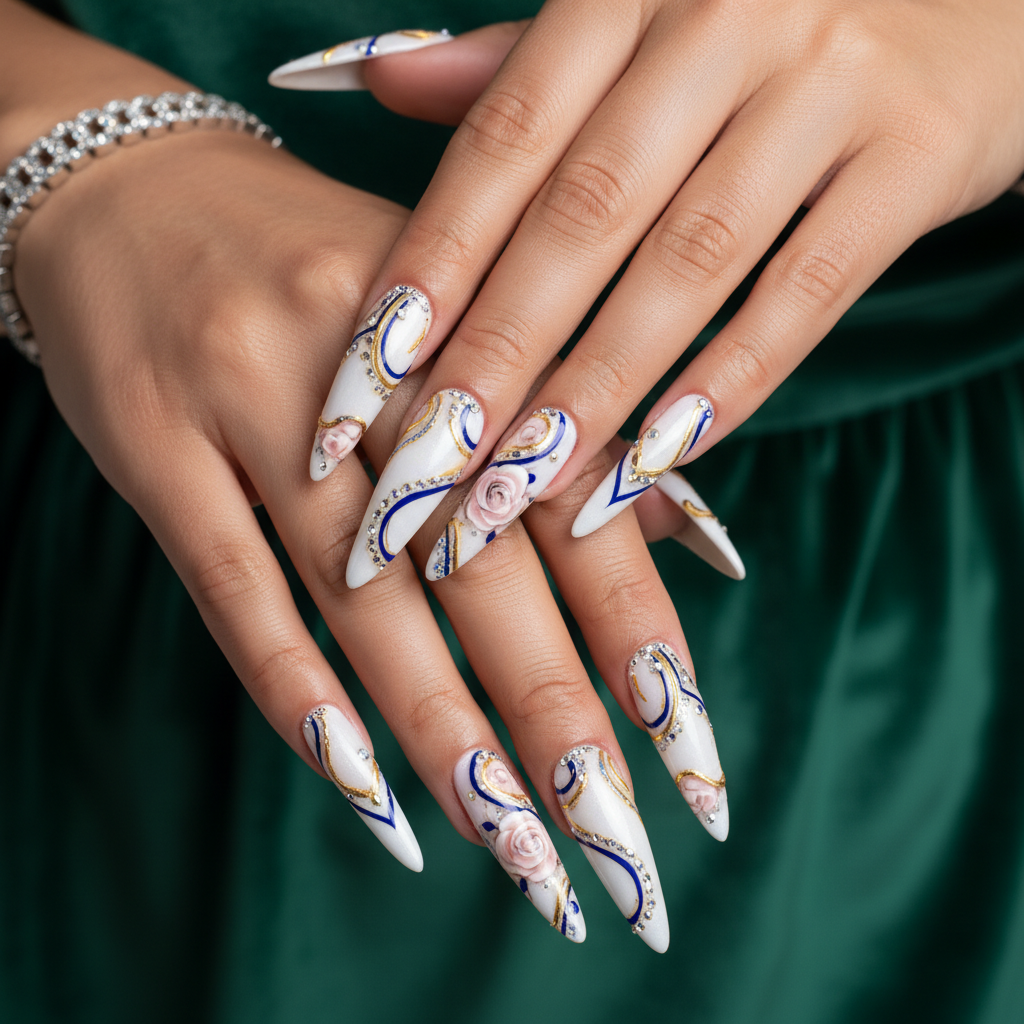 Professional Acrylic Nail Services 6